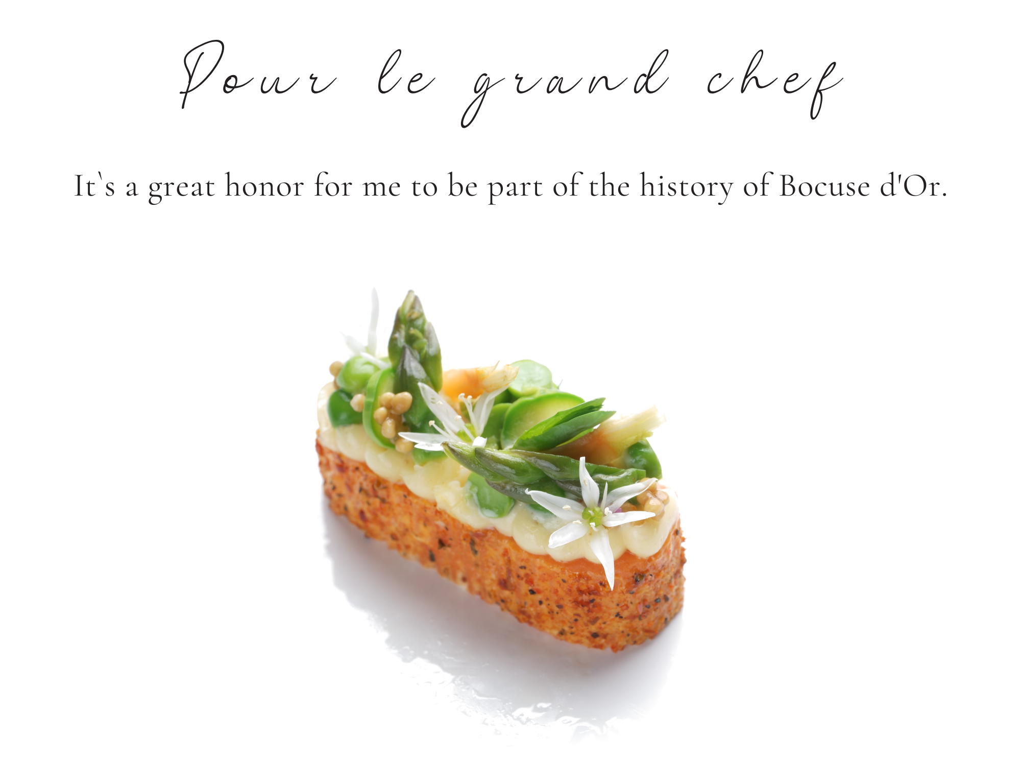 Pour le grand chef
